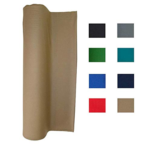 haxTON Premium Pool Table Accessories Popular Style Billiard Cloth Not Faded Billiard Table Felt Standard Green, Green,Navy Blue,Red,Blue or Black for Pool Table for 7/8/9 Foot (red 8 Foot)