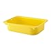 Produktbild TROFAST Storage Box Yellow Size: 42 x 30 x 10 cm Fits frame. Stackable when closed with lid.