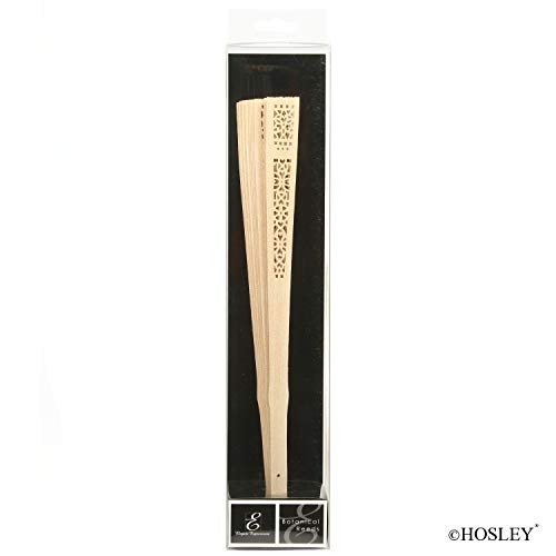 Hosley 12.5" High Diffuser Farmhouse Reed Sticks- Hand Carved Fan Shape Elegantly Hand Carved Great Decor. Ideal Gift For Wedding, Party, Diy, Crafting, Reiki, Chakra, Spa, Aromatherapy Kindling O9 #TOP1