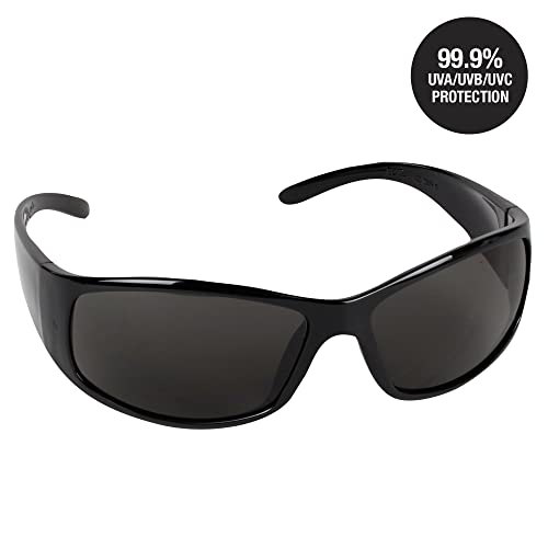 Smith & Wesson® Elite™ Safety Glasses (21303), Smoke Lenses, Black Frame, Unisex Sunglasses For Men And Women (Qty 12) #TOP2