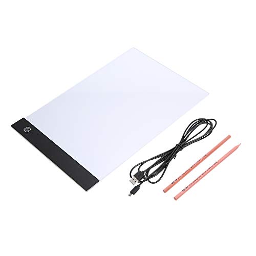 Placa de mesa de desenho para desenho de bloco de luz de arte LED A4 para artistas infantis e um sup