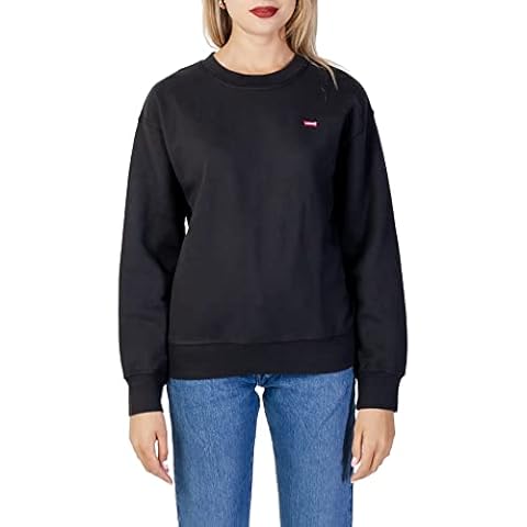 Levi's Damen Standard Crew Sweatshirt Caviar XL Cover