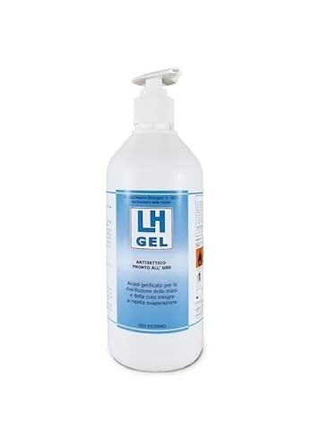Disinfettante LH GEL per mani a rapida evaporazione Presidio Medico Chirurgico (Flacone da 1 litro con erogatore)