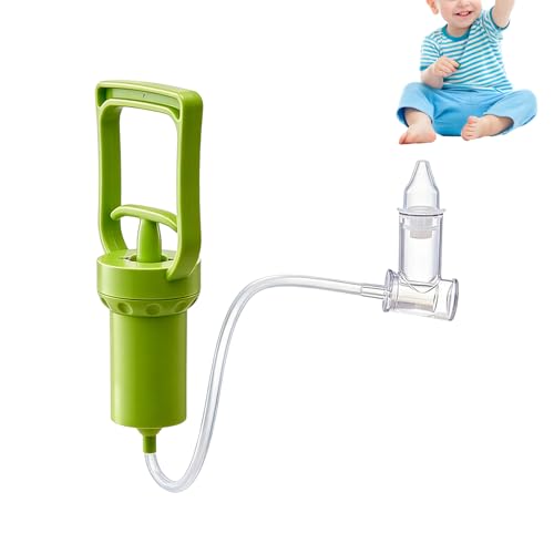Aspiradora nasal, boquilla de silicona suave reutilizable de extracción - Aspirador nasal manual para el cuidado de la nariz | Para padres, interior/exterior, hogar, guardería, hotel, viaje, diario