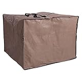 Abba Patio Outdoor Square Cushion/Cover Storage Bag, Protective Zippered Storage Bags with Handles, 32''L x 32''W x 24''H