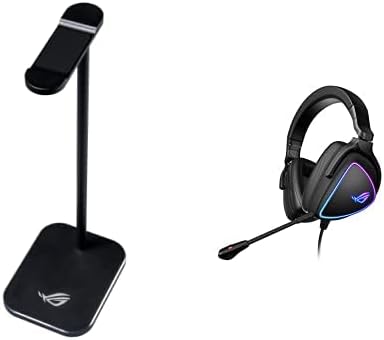 ASUS ROG Delta Origin Gaming Headset with Red LED, USB-C and ROG Headset Stand