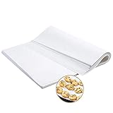 Antihaftbeschichtete Backbleche: Vorgeschnittenes Pergamentpapier zum Backen hat eine antihaftbeschichtete Oberfläche, die gebackene Lebensmittel wie Eierrollen, Hühnerzartes und Kekse erleichtert.