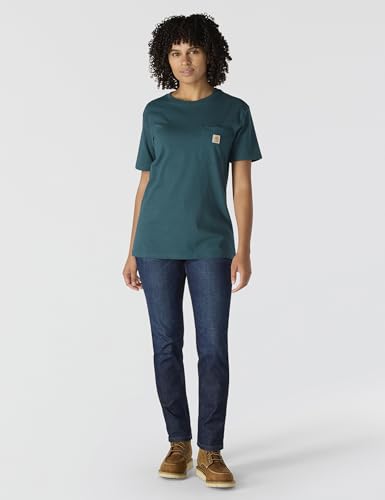 Image of Carhartt Women's Iconic WK87 Pocket T-Shirt Closeout