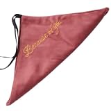 DIYEAH Bestecktasche für Reise, Samt, Rosa, für Gabel und Löffel
