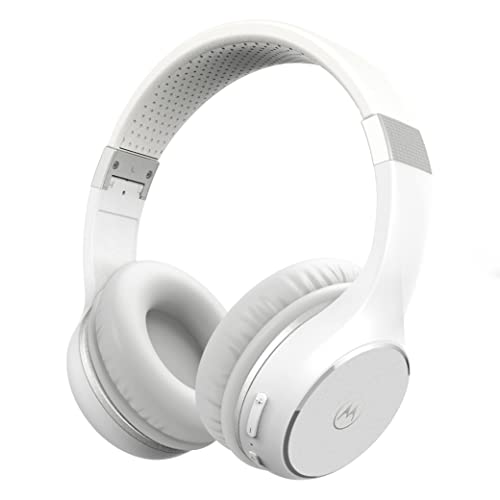 Motorola Bluetooth Wireless Headphones with Microphone, Moto XT220 Over-Ear Headphones ...