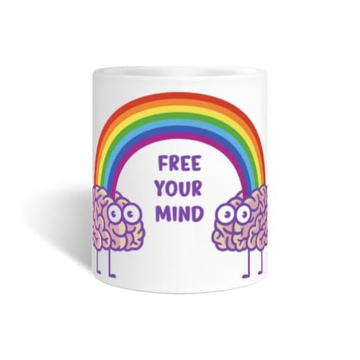 Tazas LGTB Pride - Taza Orgullo Gay Lesbian - Taza Regalo Dia Del Orgullo Gay Lgtbi - Taza Hombre Mujer Gay Pride - Tazas Free Love - Regalos Originales LGTB - Regalo Orgullo Gay Pride