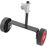 MAGICLULU Lawn Mower Replacement Wheel 26mm Push Mower Tire with Mute Rubber Caster for Outdoor Garden Cart