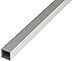 Produktbild GAH-Alberts 471682 Vierkantrohr | Aluminium, silberfarbig eloxiert | 1000 x 50 x 50 mm