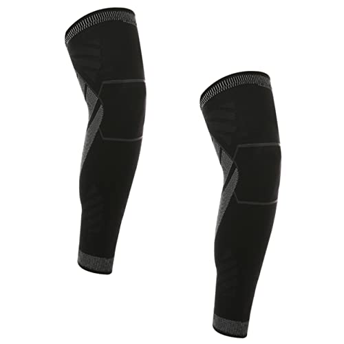 Healeved 2 Pcs Basketball Knee Pads Protective Cover for Men Women Thin and Breathable Universal Summer Protective Knee Pad Comfortable for Sports