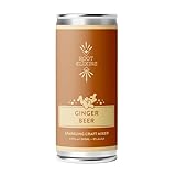 Root Elixirs Ginger Beer Sparkling Mixer for Craft Cocktails or Mocktails | All Natural, Zero Proof, Fresh Citrus, No Artificial Sweeteners, 7.5 FL oz (Pack of 8)