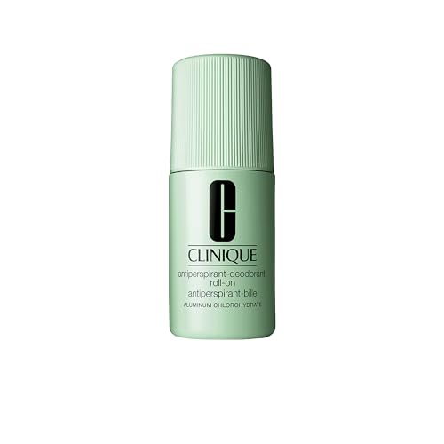 Clinique Antiperspirant-Deodorant Roll-On | Deo für alle Hauttypen | Schutz vor Nässe & Körpergeruch | Schnell trocknend & ohne Flecken | 75 ml