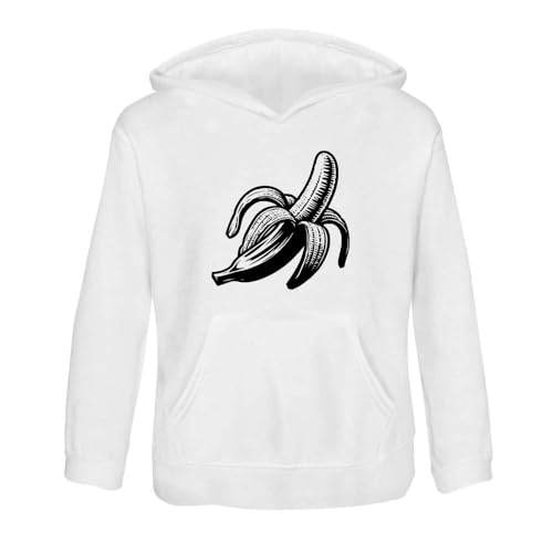 Azeeda 'Peeled Banana' Children's Hoodie/Hooded Sweater (KO047917)