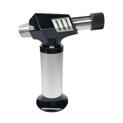Dunnet Tools Butane Gas Blow Torch | Professional Micro Torch Lighter with Piezo Ignition & Adjustable Flame | for Soldering, Welding, jewellery making and DIY Crafts | Refillable & flame adjustable
