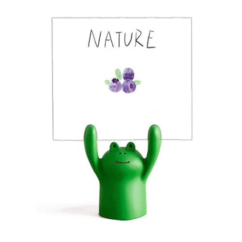 Porte-mémo grenouille idée cadeau original pour collègue Blueberry Island