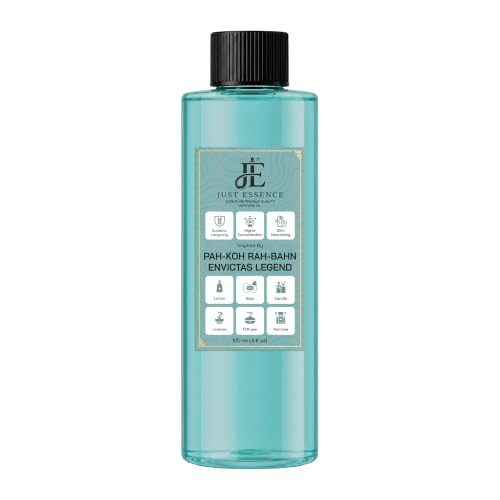 Just Essence Pah-Koh Rah-Bahn Envictas Legend Fregrance Perfume Oil | Premium Quality Concentrated Fragrance | Pure Perfume & Cologne Oil for Personal Body Use | 4 Fl Oz