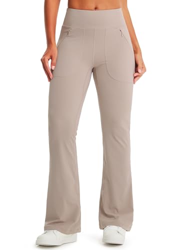 Pantalons de yoga évasés Libin pour en finir avec les leggings transparents