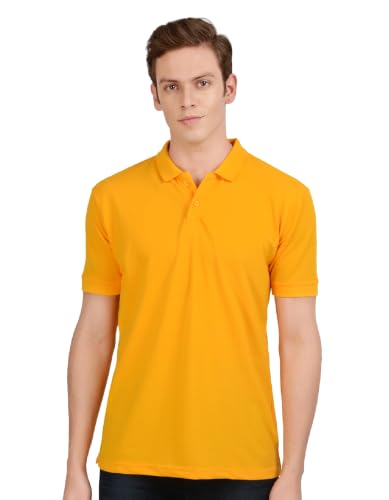 Image of Scott International Men's Cotton Polo T-Shirt | Six Degrees Soft & Breathable Collared T-Shirt | Half Sleeve Regular Fit Casual Wear | Comfortable Everyday Polo T-Shirt for Men