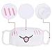 Aniwon Mouth Ma-sk, 9PCS Unisex Cartoon Ma-sk Anti Dust ma-sk Anime Air ma-sk 100% Cotton Face Ma-sk Reusable Mouth Cover Ma-sk for Men and Women