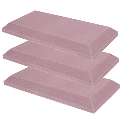 Paneles acústicos esponja 3 piezas para absorción de sonido en paredes para el hogar miniatura 1