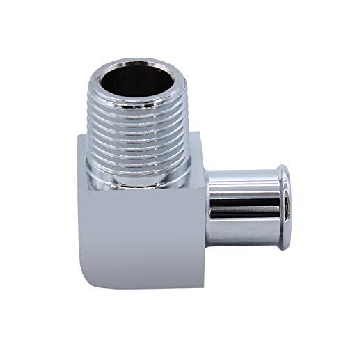 Yorten 90 ° SB BB Deg aquecedor mangueira cromada tarugo encaixe de alumínio 5/8