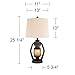 Franklin Iron Works Horace Rustic Farmhouse Table Lamps 25.25