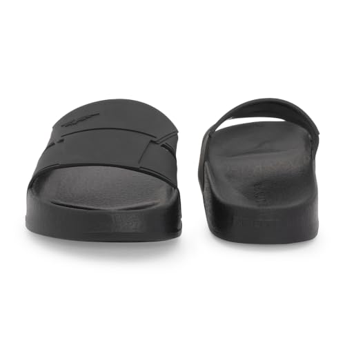Red Tape Men's Brown Flip-Flop Sliders - Image 5