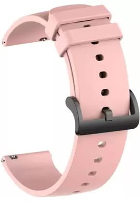 ZOVC 20mm Watch Straps Compatible for Amazfit GTS/ GTS 2/ GTS 2e,Amazfit GTR,Amazfit GTS 2 Mini, Amazfit Bip/ Bip U/ Bip U Pro/ Bip Lite (Strap, Pink)