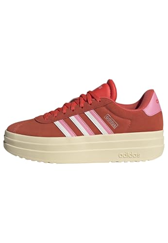 adidas Damen VL Court Bold Shoes, Bright red/Bliss pink/Cloud White, 36 2/3...