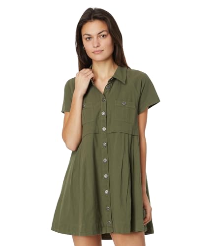 Image of Free People Ronnie Poplin Mini Dress