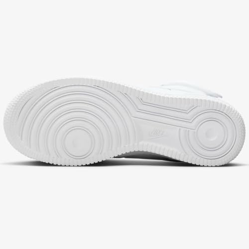 Nike Air Force 1 High LE Big Kids' Shoes (FV5950-111, White/White/White)4