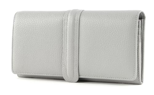 Picard Neapel 1 Wallet Kiesel : portefeuille cuir gris, porte-carte et monnaie minimaliste