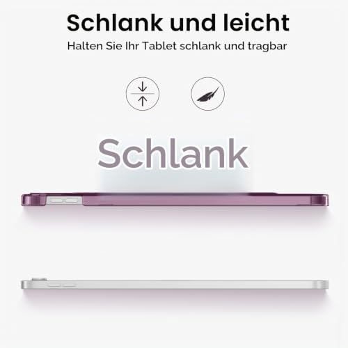 Fintie Hülle für iPad (A16) 11. Generation/iPad 10. Gen, Lila – Ansicht 4