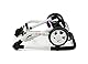 Bayer Chic 2000 - Puppenwagen Mika, 2in1 Kombipuppenwagen für Kinder von 4 bis 8 Jahren, Stars lila, 73 x 41 x 82 cm