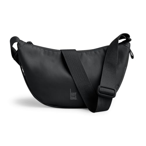 GOT BAG Moon Bag Small | Wasserfeste Umhängetasche Halbmond | Stylische Crossbody Bag mit verstellbarem Gurt
