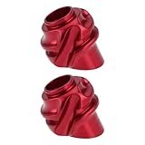 SG Store 2X Poleas de Aleación de Aluminio Compuesto de 45° para Tiro con Mirilla Herramienta para Apuntar con Arco Y Flecha Color Rojo