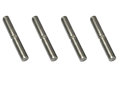 Torband Konstruktionsbänder Anschweissband Türbänder Bandrollen zum Anschweißen Anschweißscharnier Stahltürband Scharnier für Stahltür Länge: 120mm 4 Stück Cover