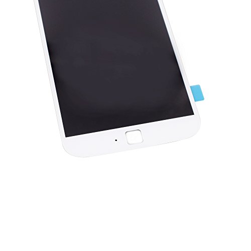Image of LCD Screen Display with Digitizer Touch Panel Without Bezel Frame Compatible with Motorola Moto G4 Plus Moto G Plus 4th Gen XT1641 XT1644(White)