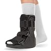 BraceAbility Short Walking Boot - Orthopedic Medical Walker Cast for Broken Toe Injuries، Sprained Ankles، Metatarsal Stress، Post-Op Support Left or Right Fracture Shoe Fits Men and Women ( S )