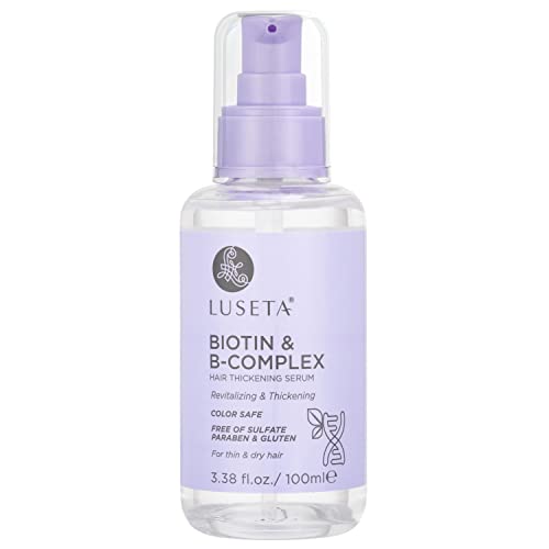 Luseta Biotin B-Complex Hair Oil 3.38oz — Lightweight Scalp & Growth Oil