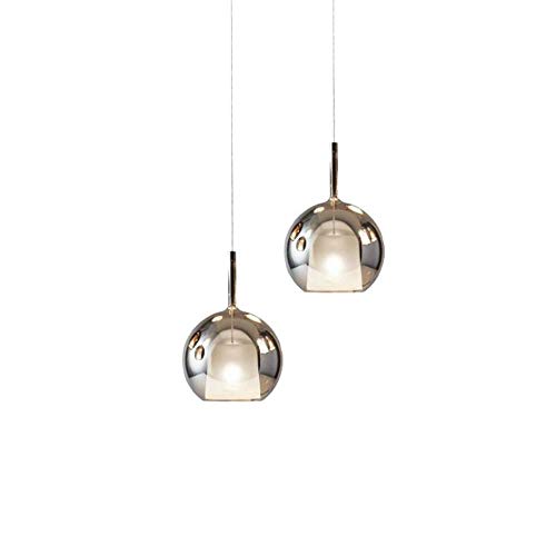 Lámpara colgante de vidrio G9 con altura ajustable para isla de cocina y comedor 2