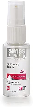 Swiss Image Anti Age Re-firming Serum | Instant Hydration & Collagen Boosting | Reduce Fine Lines & Wrinkles | Enriched with Snow Algae | Normal, Oily, Dry, Combination Skin | For Men & Women - 30ml