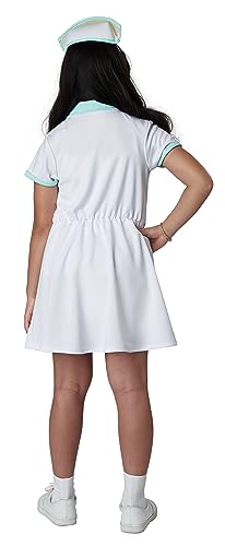 Disfraz de enfermera para niñas talla XS miniatura 4