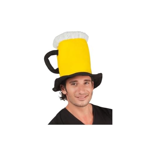 DISBACANAL Chapeau chope de bière