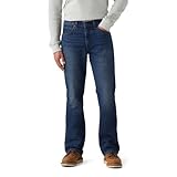 Levi's Men's 537 Western Bootcut Jeans, (New) Wow Have Fun, 32Wx32L