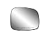 Fit System 80241 Passenger Side Non-heated Replacement Mirror Glass with Backing Plate